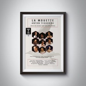 affiche pour une pièce de théâtre